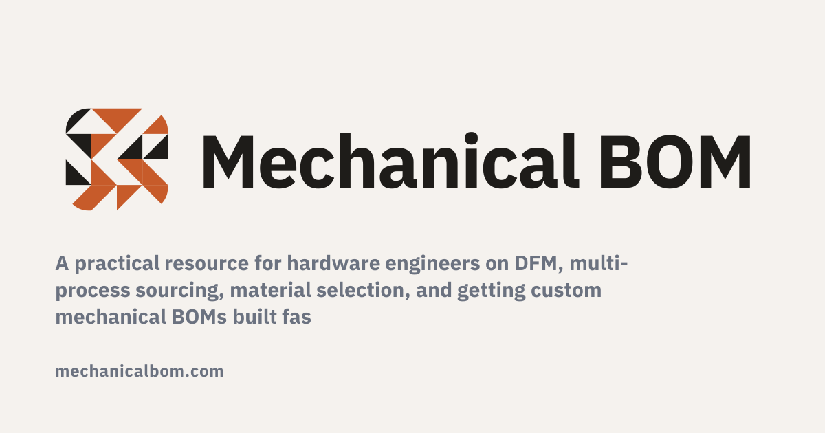Mechanical BOM